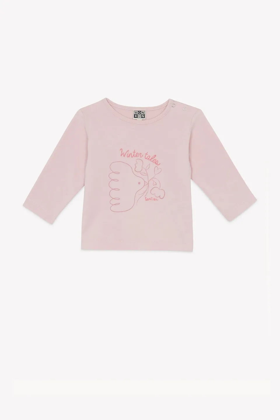 Bonton Taxi Winter Rose Blossom t-shirt