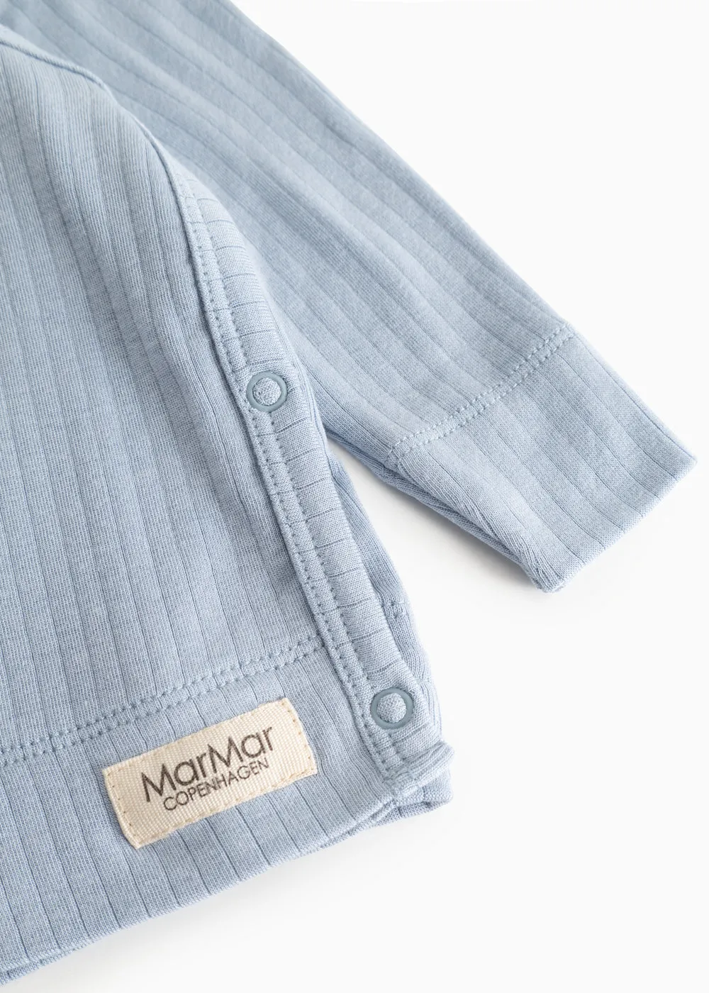 MarMar Tuti Wrap LS bluse Blue Coast modal