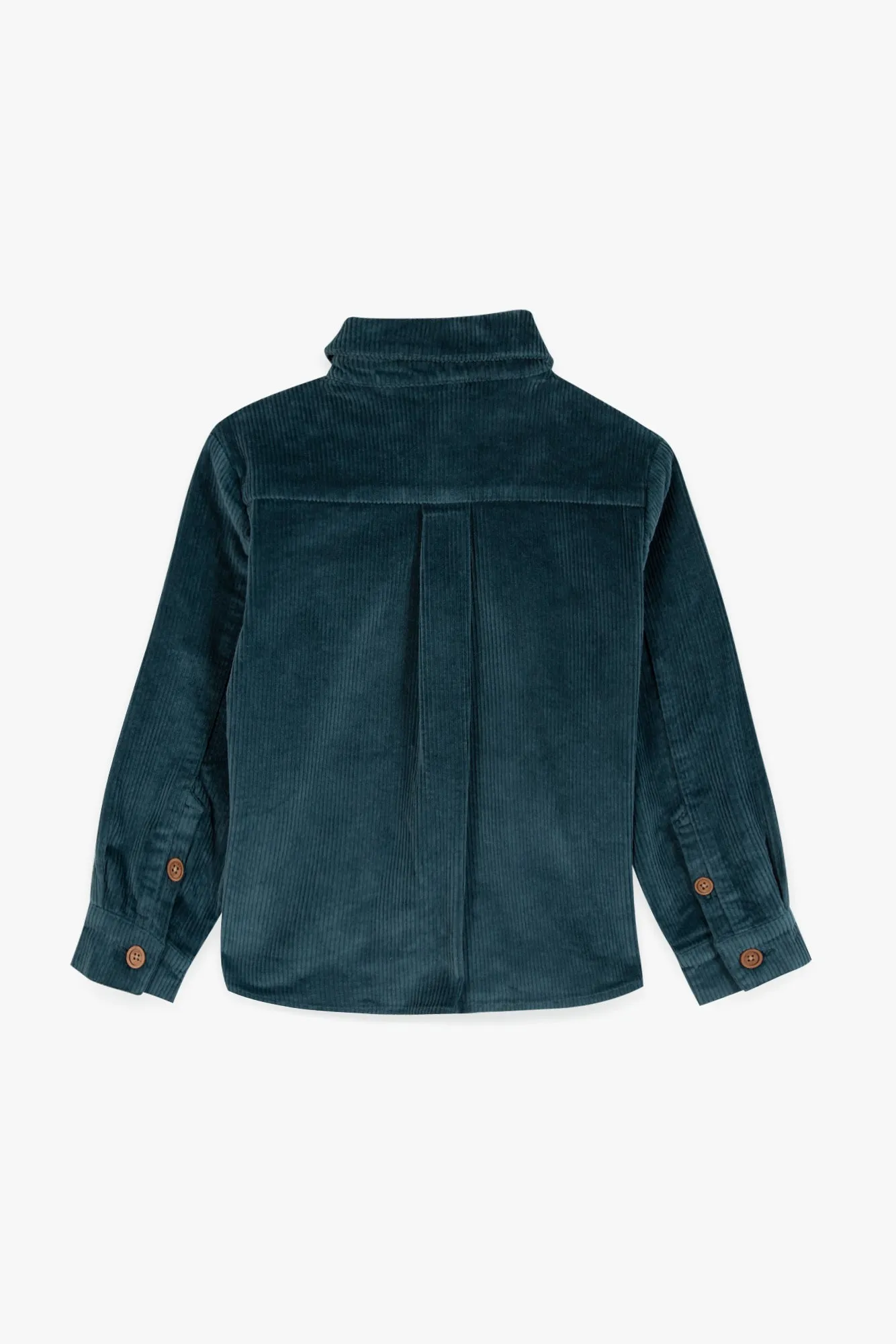 Bonton Winter Lenny skjortejakke blå fløjl