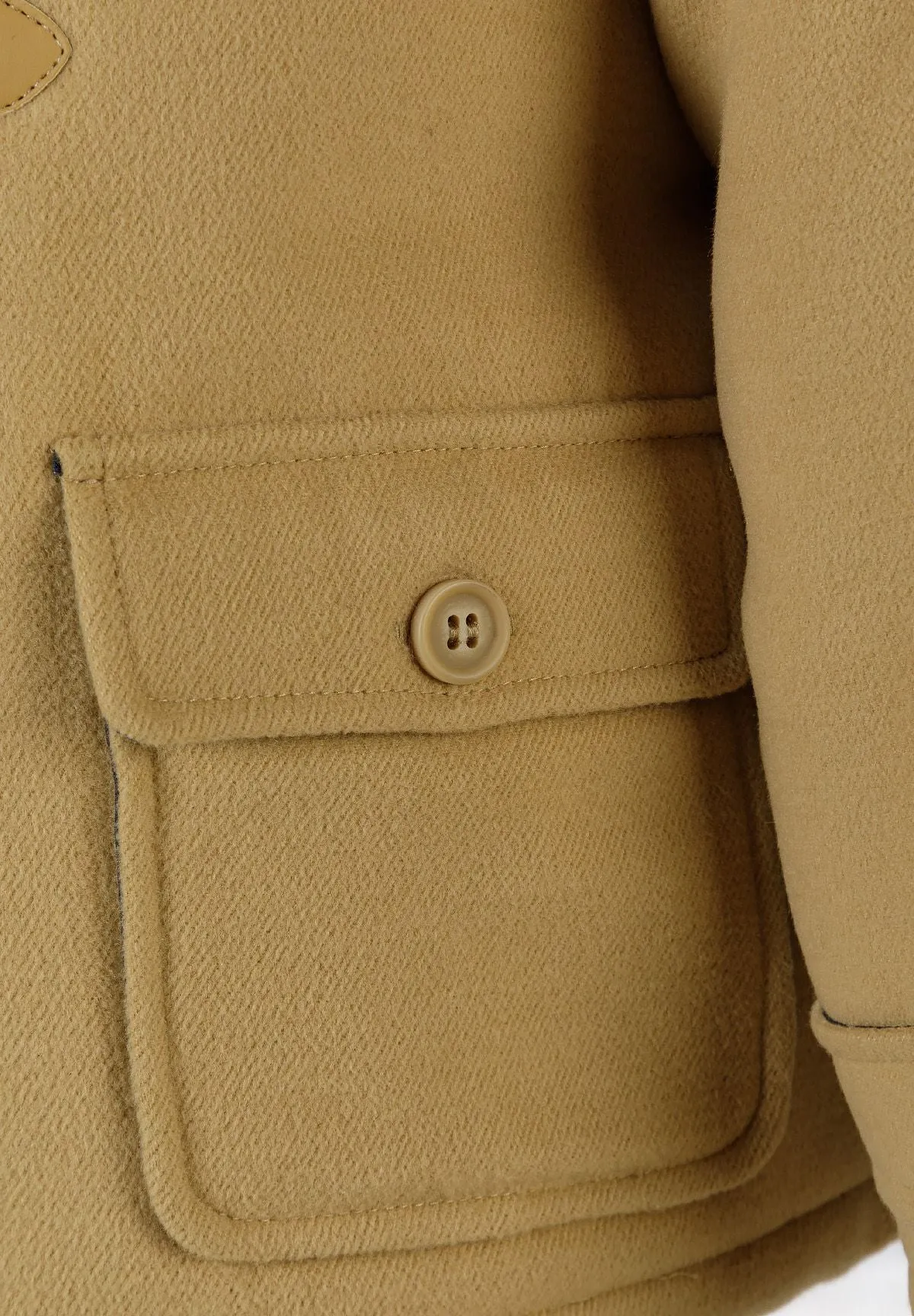Minoti 41071 dufflecoat sand foret drenge