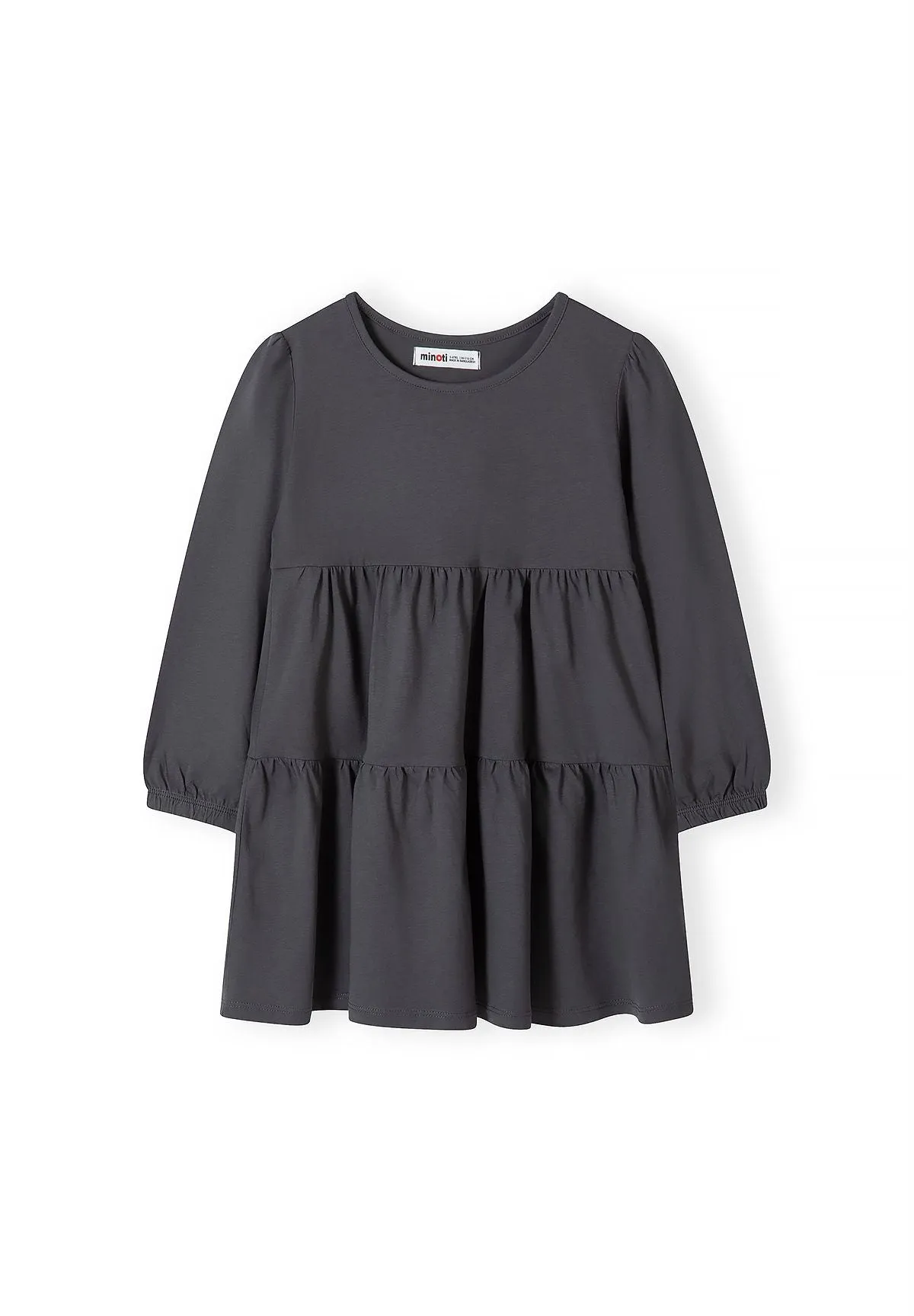 Minoti 45394 kjole 2-pak pige bomuld jersey