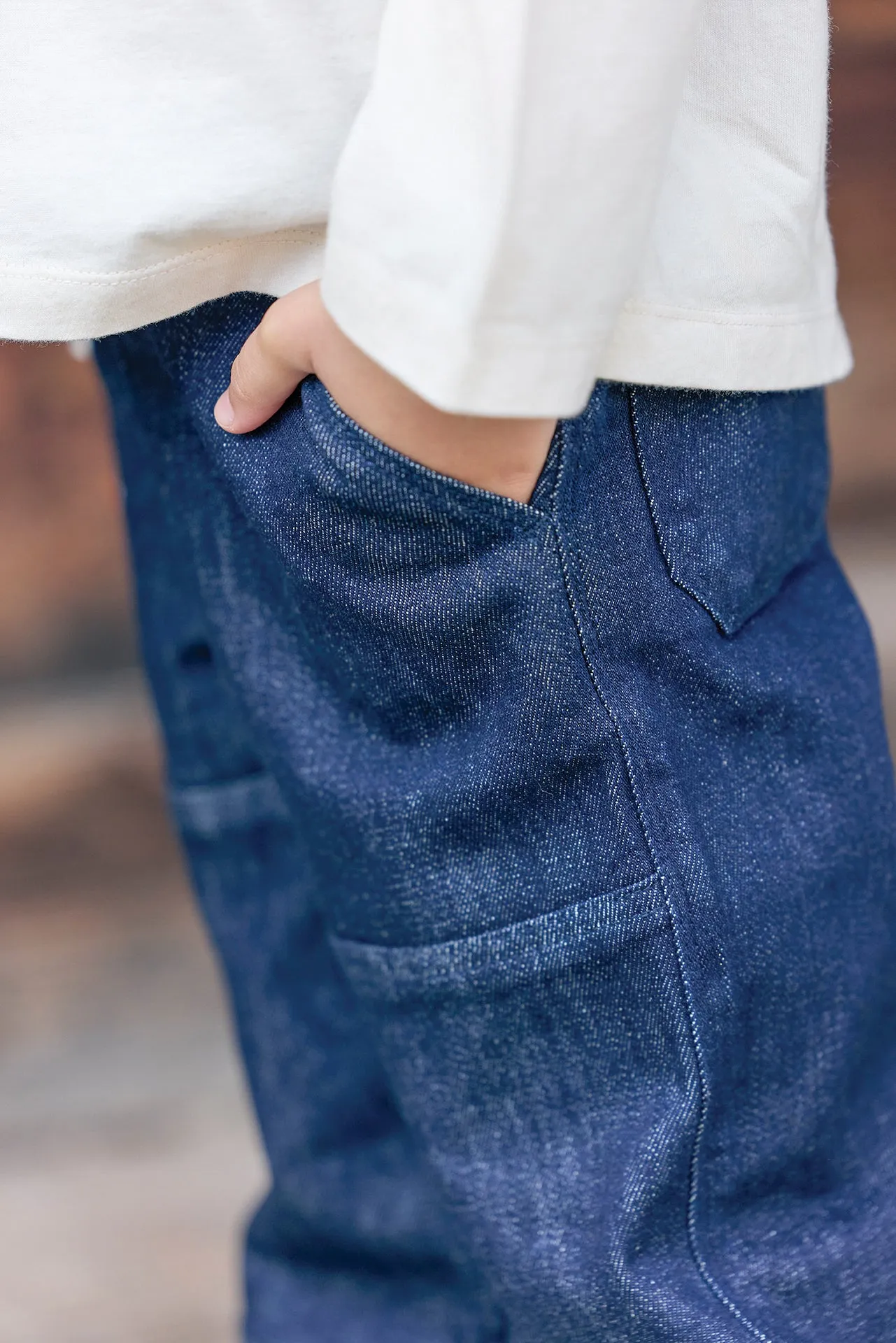 Bonton Martin denim brut jeans til dreng