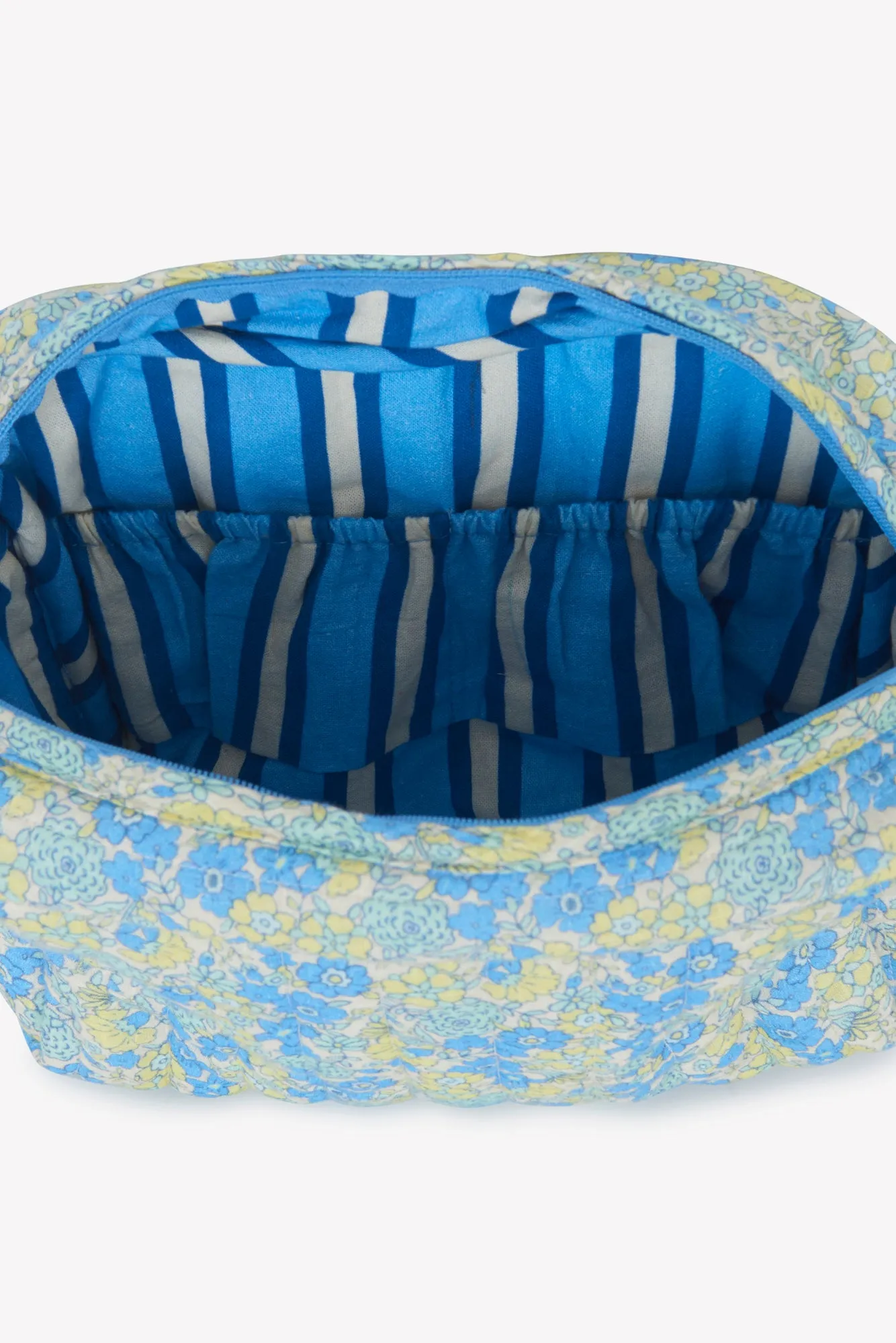 Bonton Fleur Vintage blå toilettaske blomst