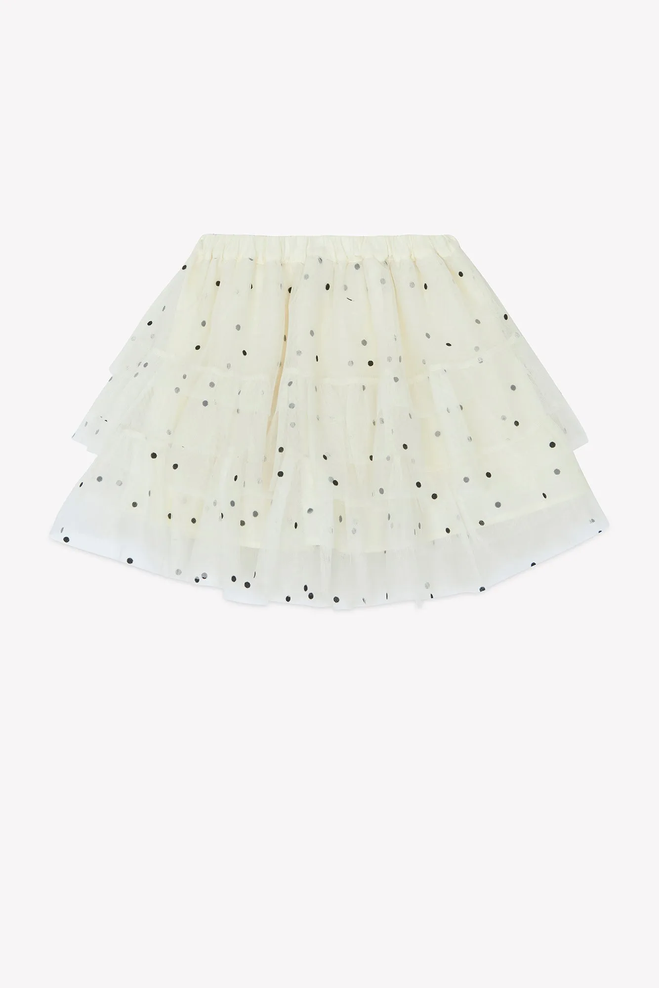 Bonton Tutu Milk nederdel tyl prikket tylskørt