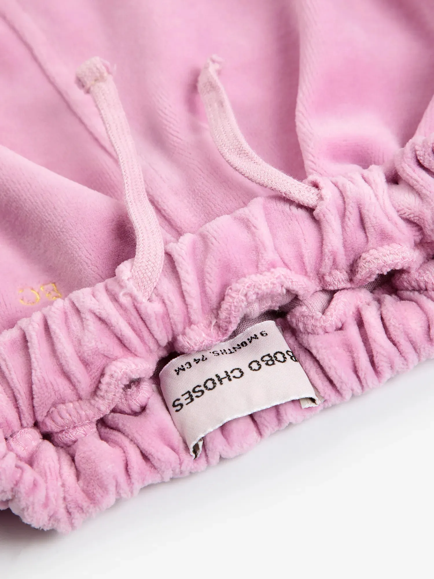 Bobo Choses BC Velvet joggingbukser lyserød
