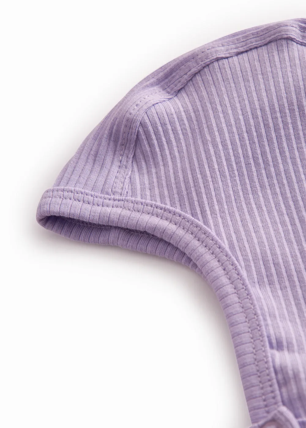 MarMar Hoody hjelm lilacs modal ribstrikket