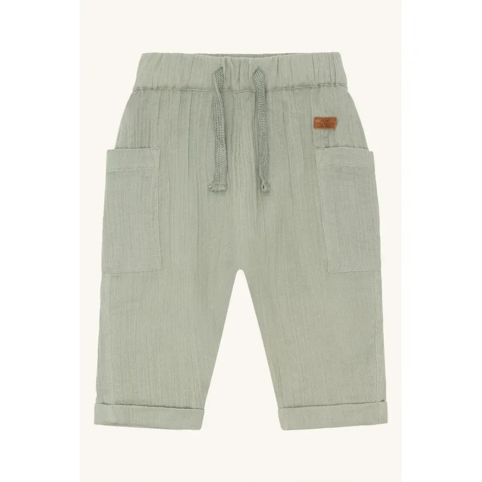 Hust & Claire Tue Muslin bukser Iceberg