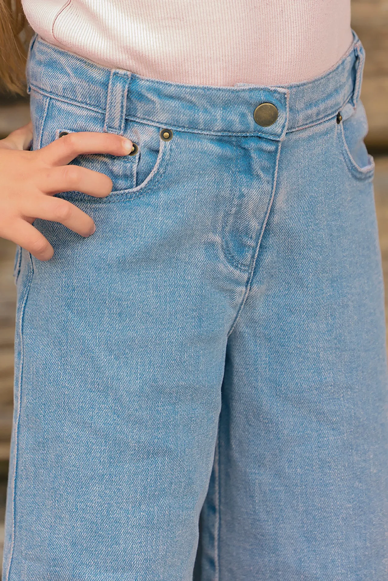 Bonton Marlow Bleached jeans 2A bla denim