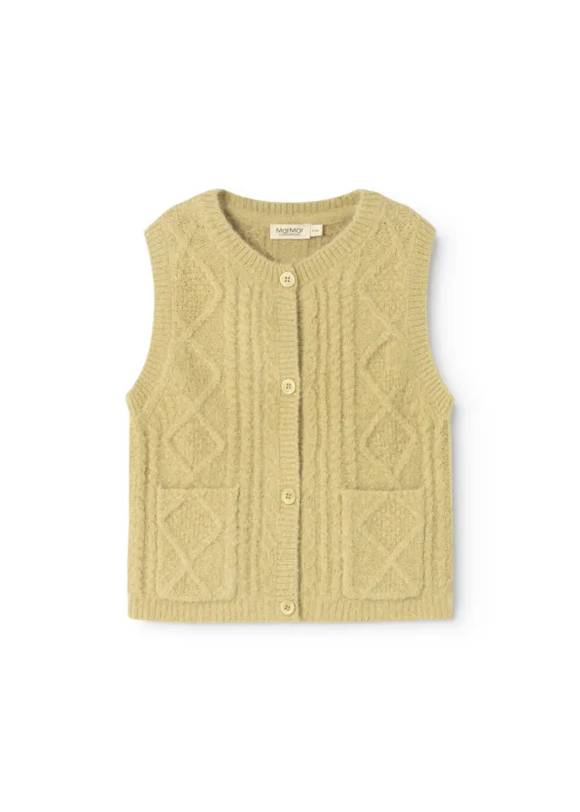 MarMar Copenhagen Taju strikvest Harvest Melange kabelstrik