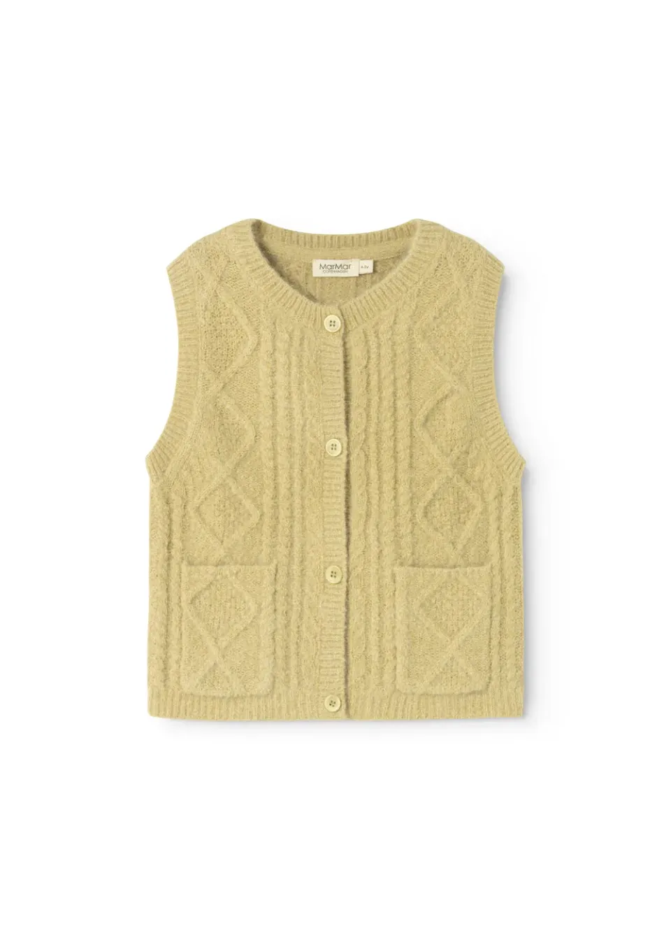MarMar Copenhagen Taju strikvest Harvest Melange kabelstrik