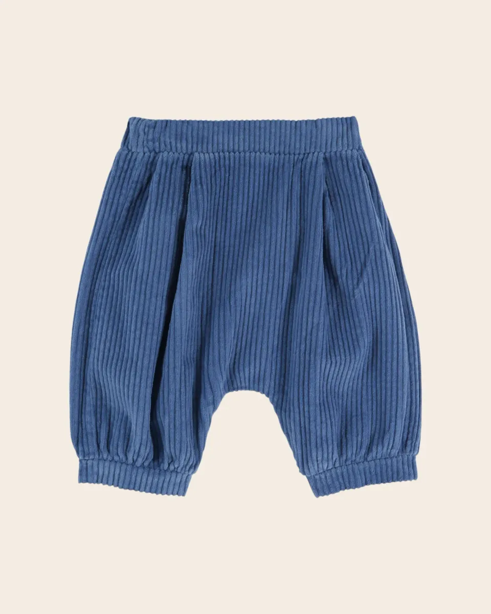 Emile et Ida Ocean sarouel blå fløjl baby