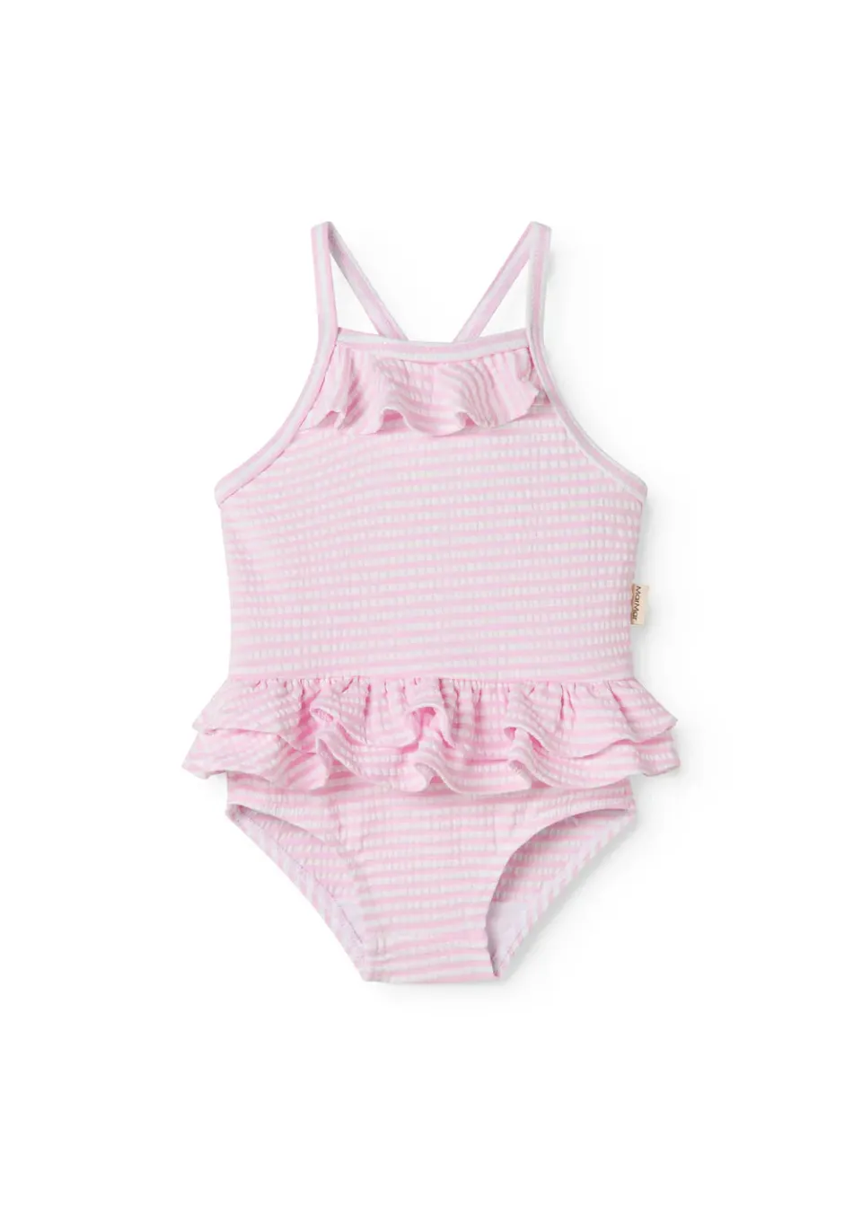 MarMar Swinnie badedragt Pink Stripe flæse