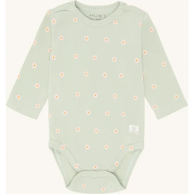 Hust & Claire HCBam langærmet body Green Foam