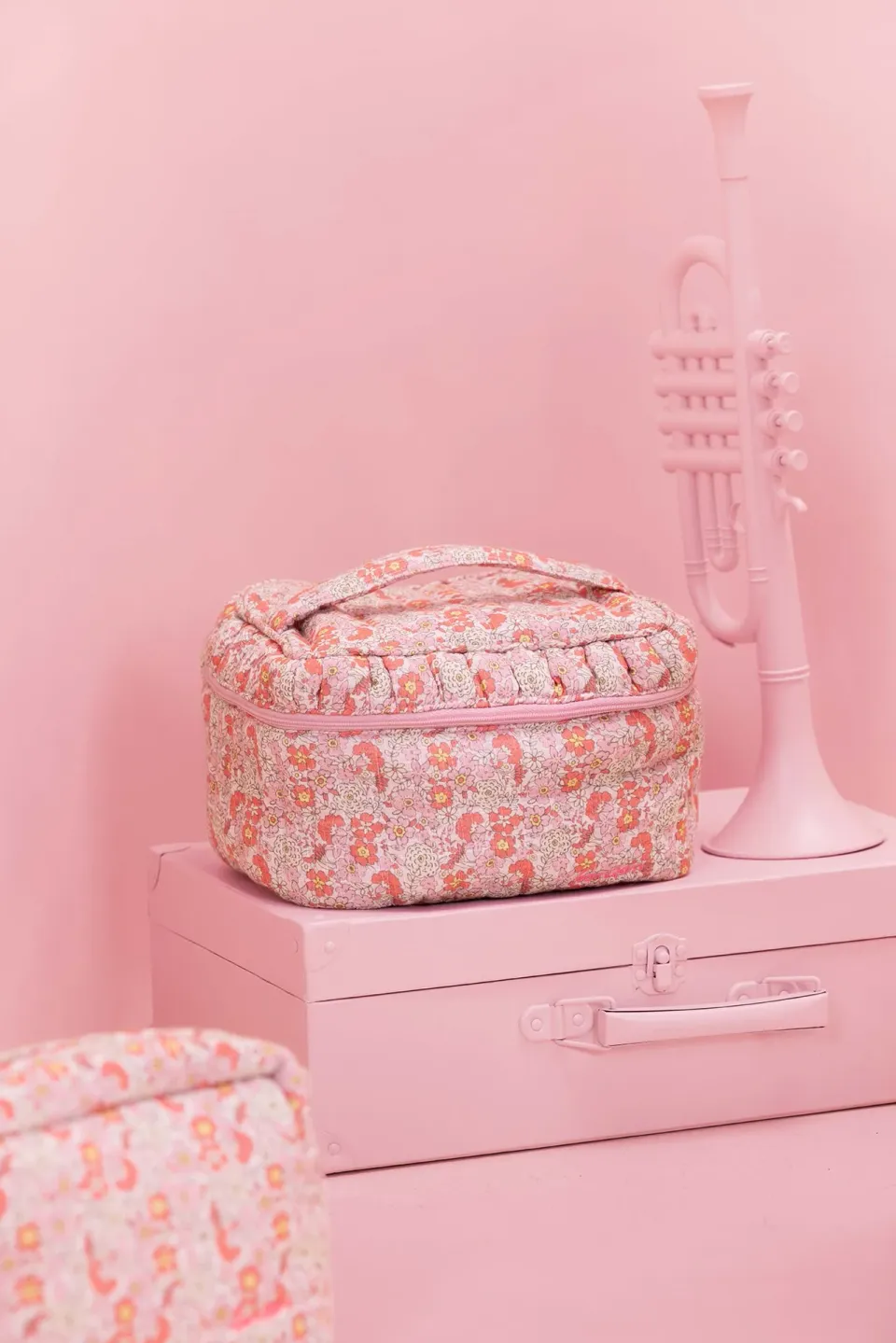 Bonton Fleur Vintage vanity rosa 16x20x16 cm