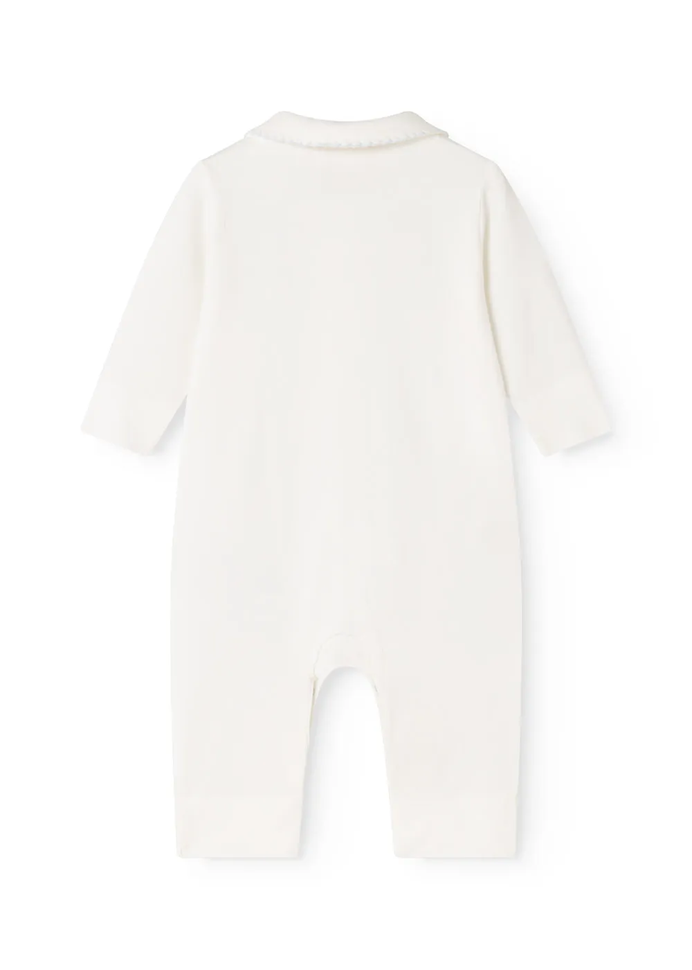 MarMar Ricci Light Blue Picot heldragt til baby