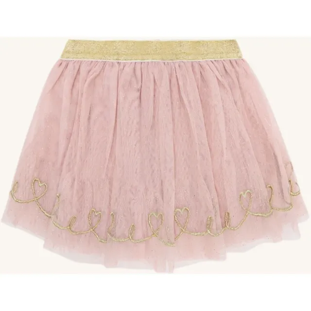 Hust & Claire HCNinna Tulle nederdel dusty rose tyl