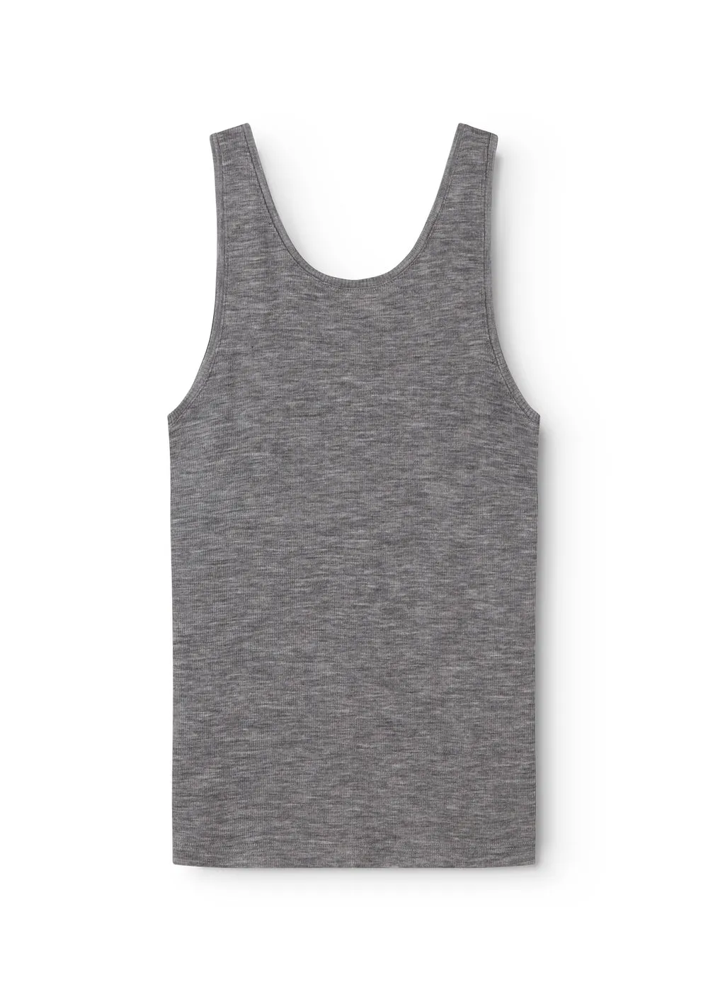 MarMar Tevo W undertrøje Grey Melange uld rib S-XL