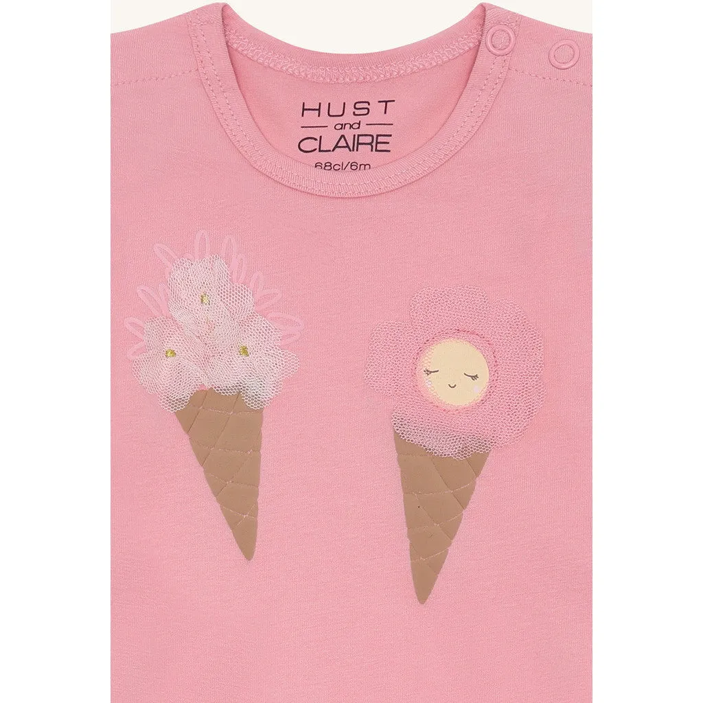 Hust & Claire Britt Ice Cream body Shell bomuld