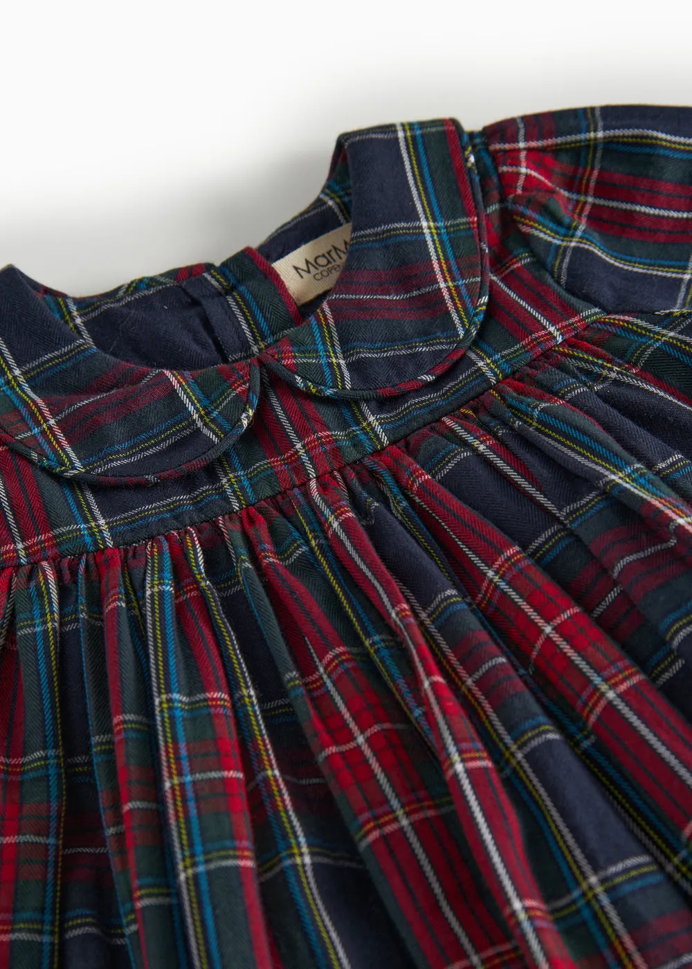 MarMar Dulla B LS Kjole Pilot Navy Check tern