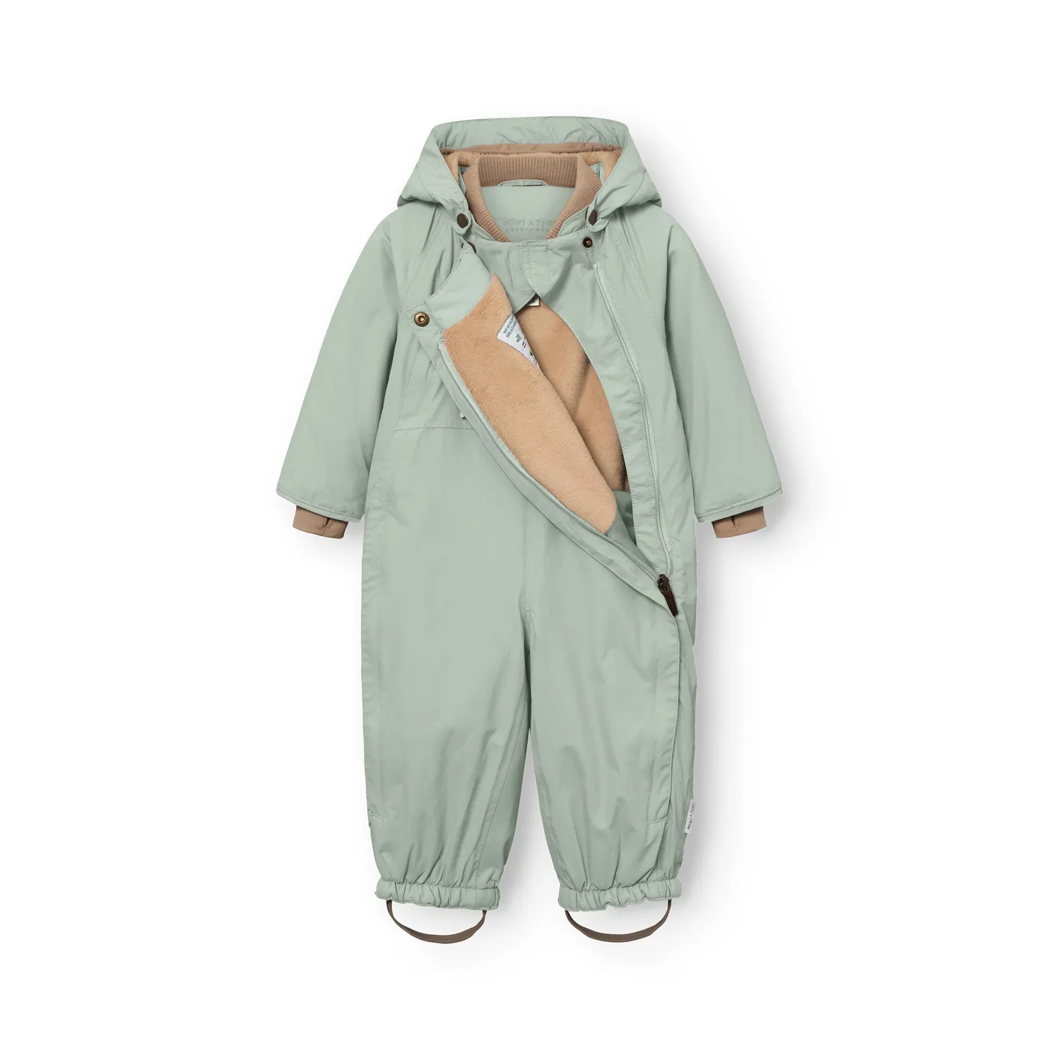 MINI A TURE Twisti flyverdragt vandtæt fleece str 74-104
