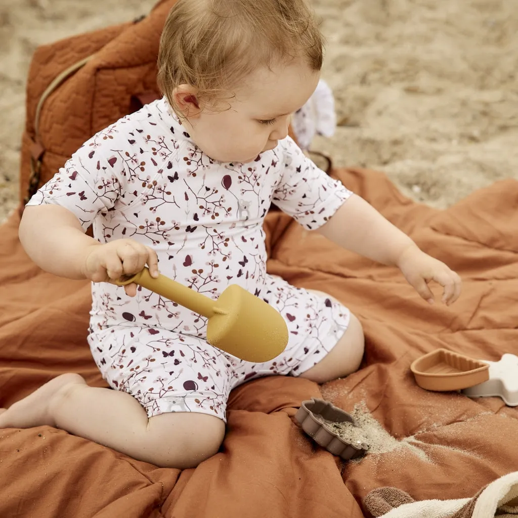 nuuroo Millan strandsæt Brown mix silikone
