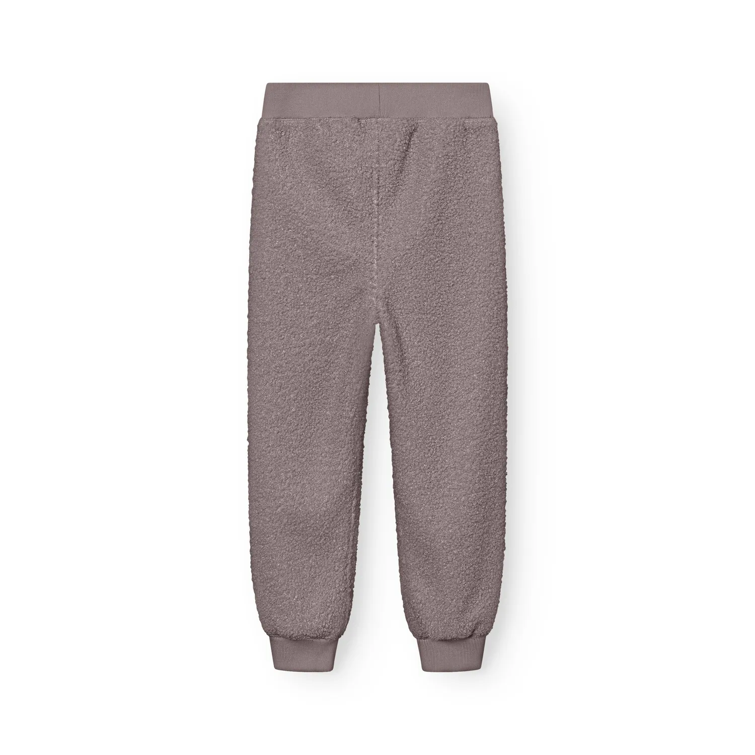 MINI A TURE Matvalur teddyfleece bukser Grey brown genanvendt