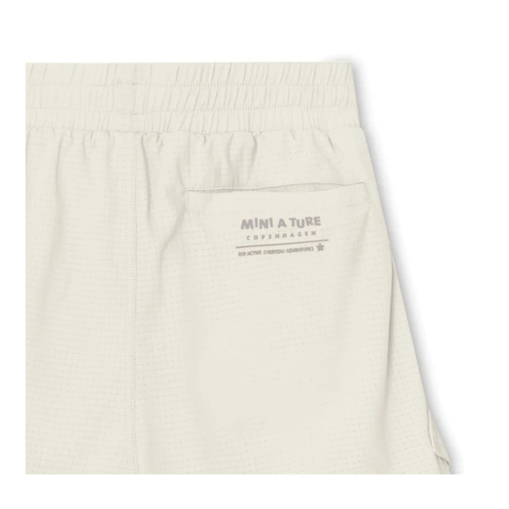 MINI A TURE Matelvart shorts Flint Stone åndbare