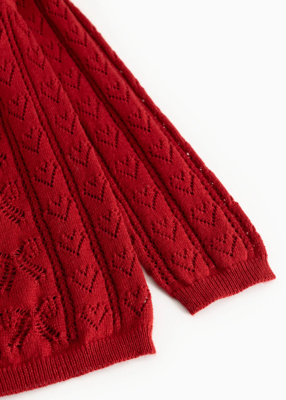 MarMar Tilda cardigan Cherry strik hjerter