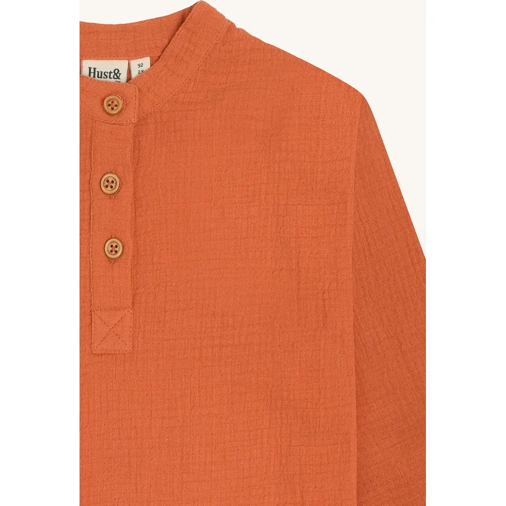 Hust & Claire HCRasser Muslin skjorte Autumn bomuld
