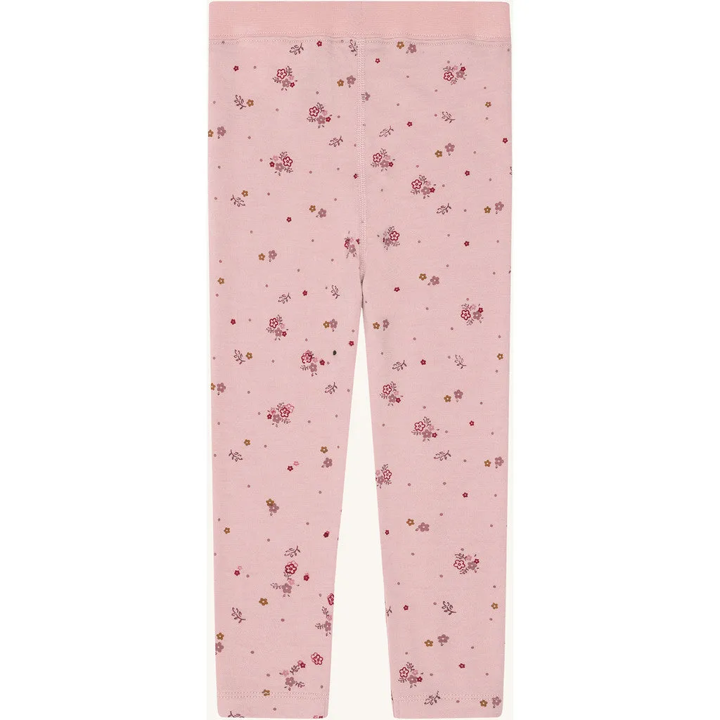 Hust & Claire HCLiro Flora leggings Adobe Rose merino