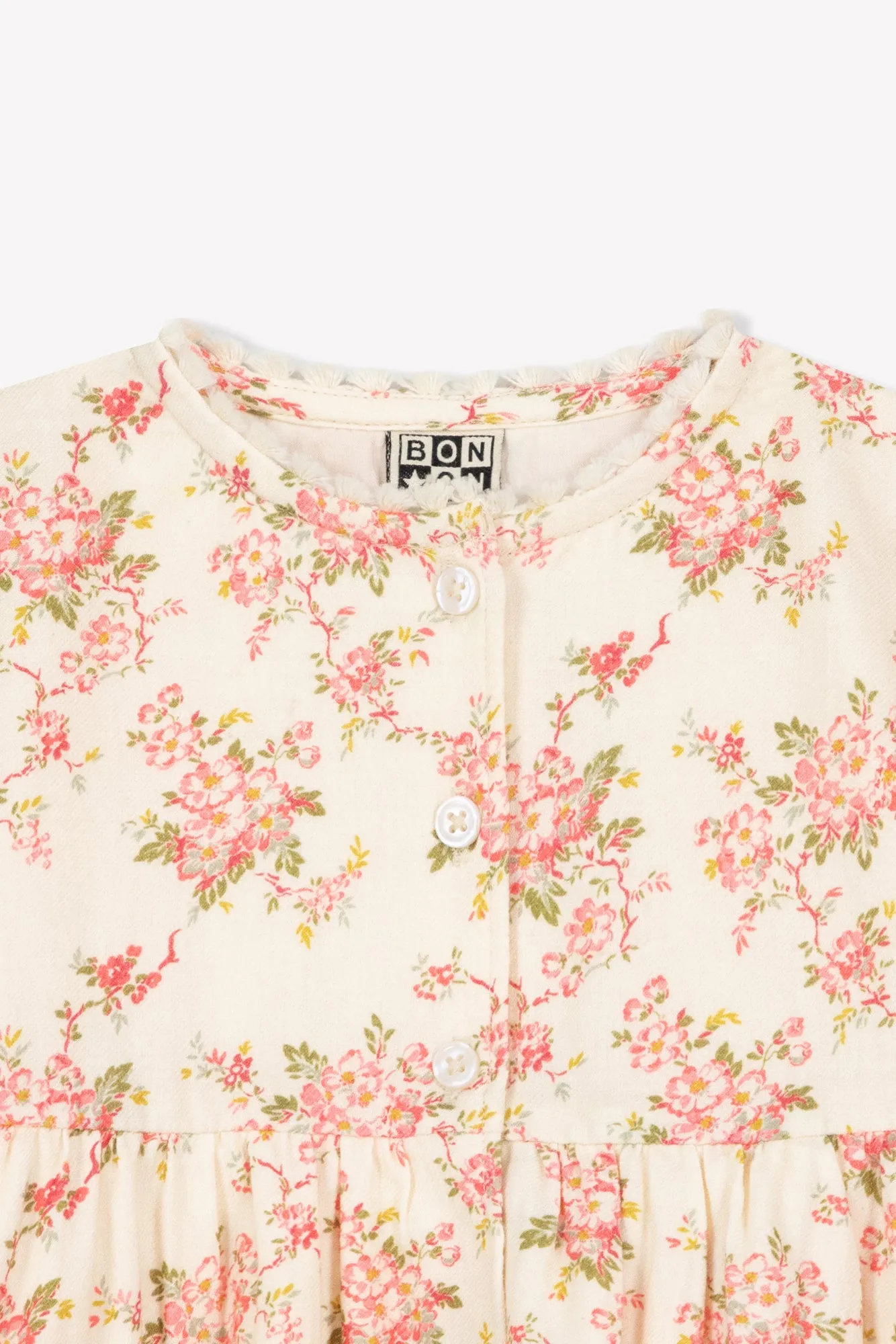 Bonton Pivoine Sunday Flowers kjole blomstret