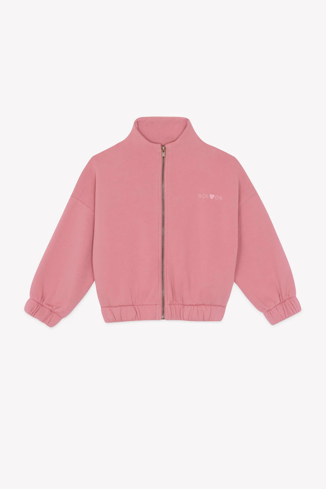 Bonton Mia Pinkyee vest 2A rosa bomuld