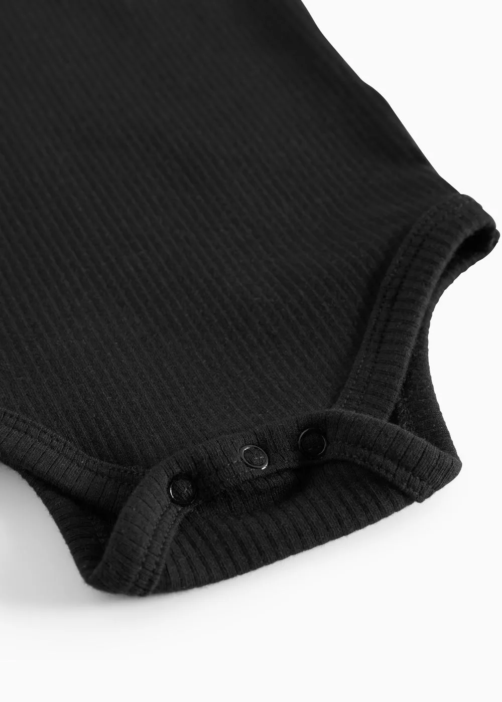 MarMar Plain Body LS bodystocking Black modal