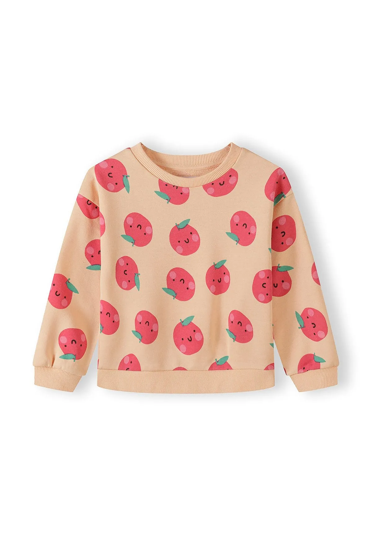Minoti 44733 sweatshirt hvid 2-pak piger