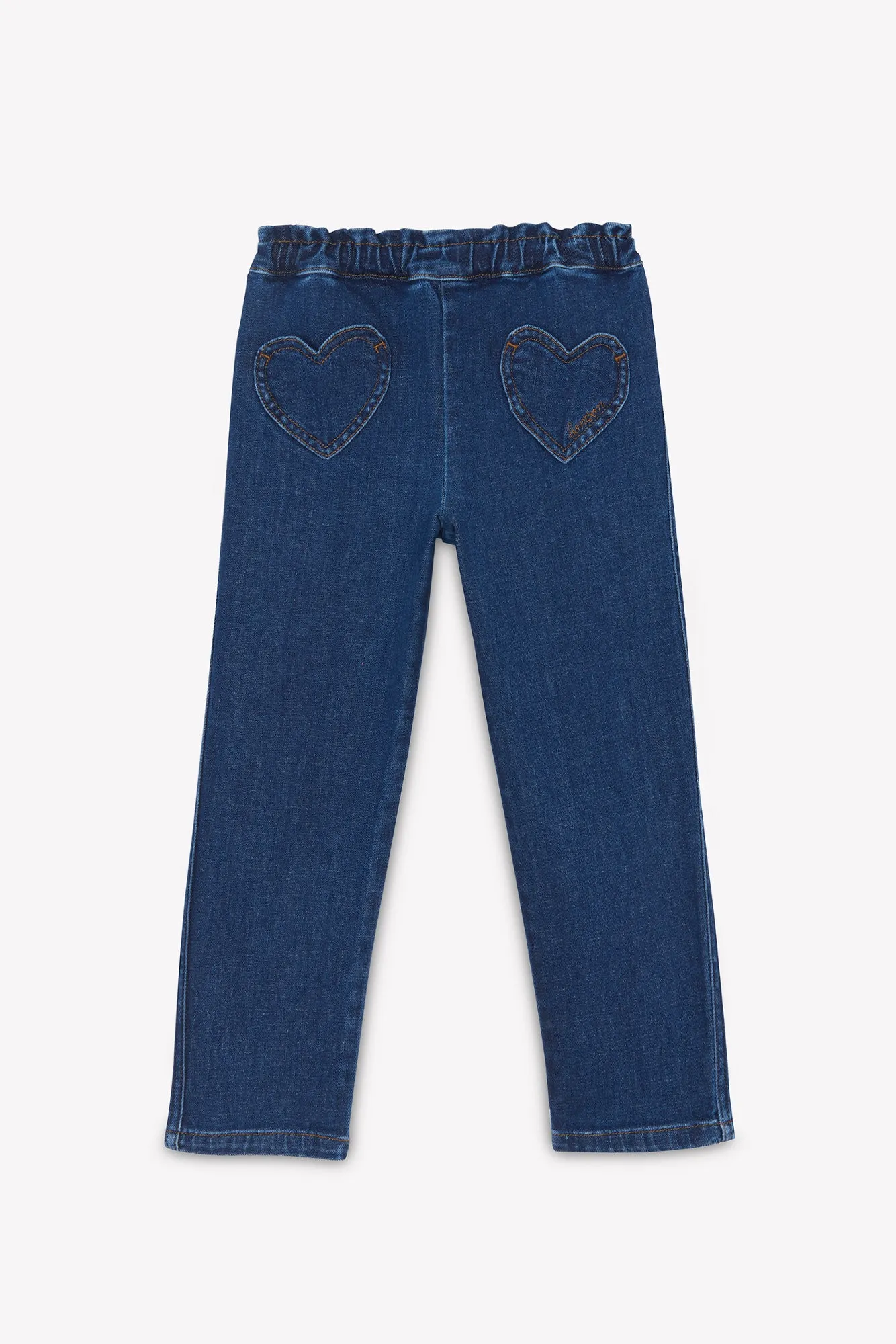 Bonton Duck jean rå denim blå 6A