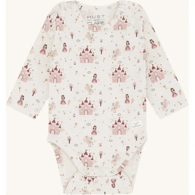 Hust & Claire Bebe Fairy Tale body rosa langærmet