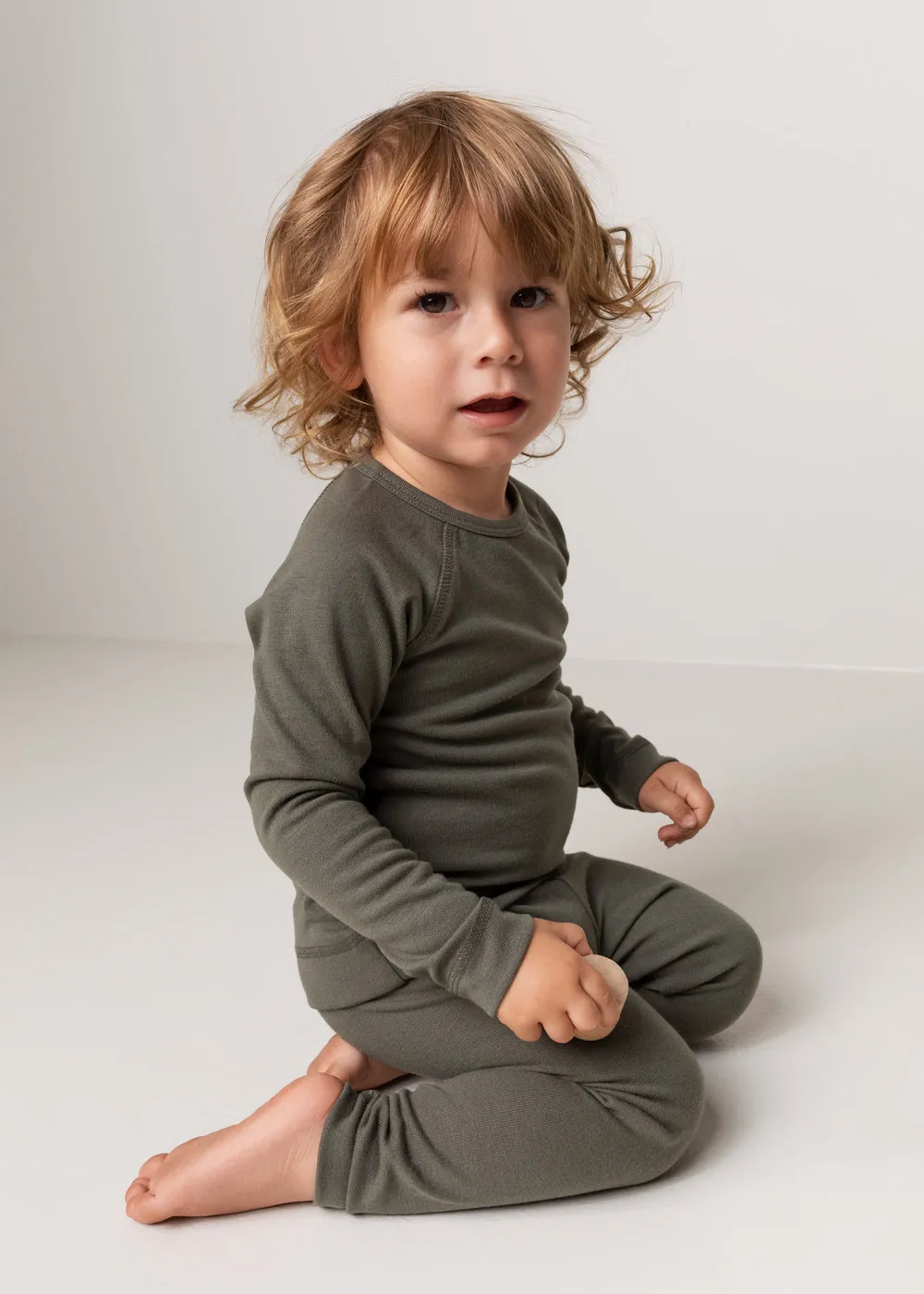 MarMar Base Tee LS T-shirt Hunter langærmet