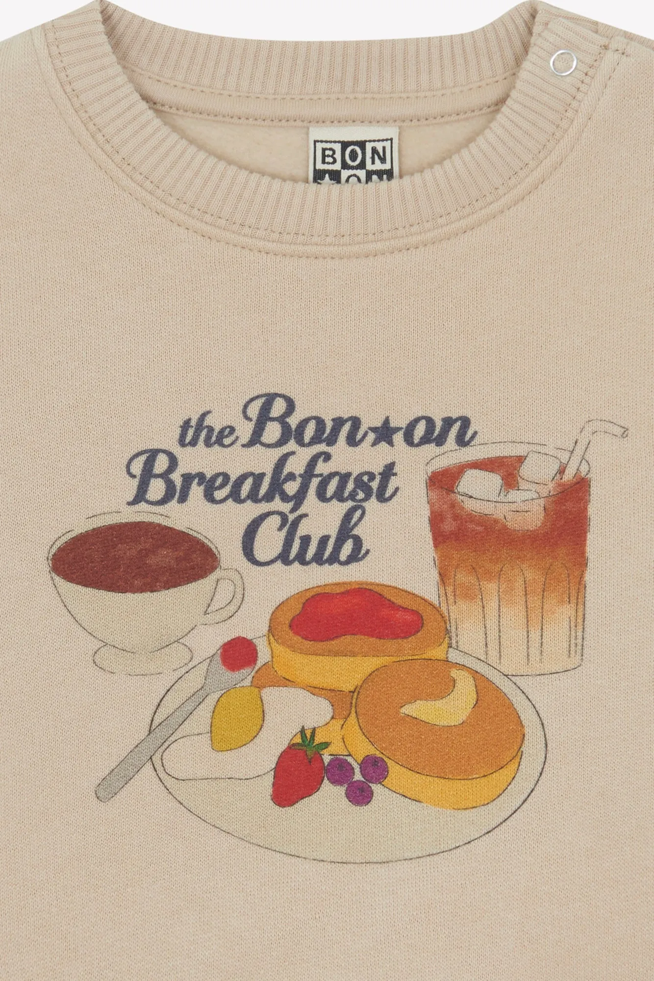 Bonton Smily Breakfast sweatshirt bomuld baby
