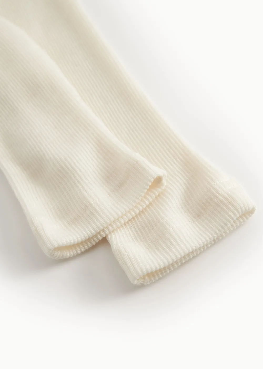 MarMar Piva Uld Rib Bukser Natural Baby