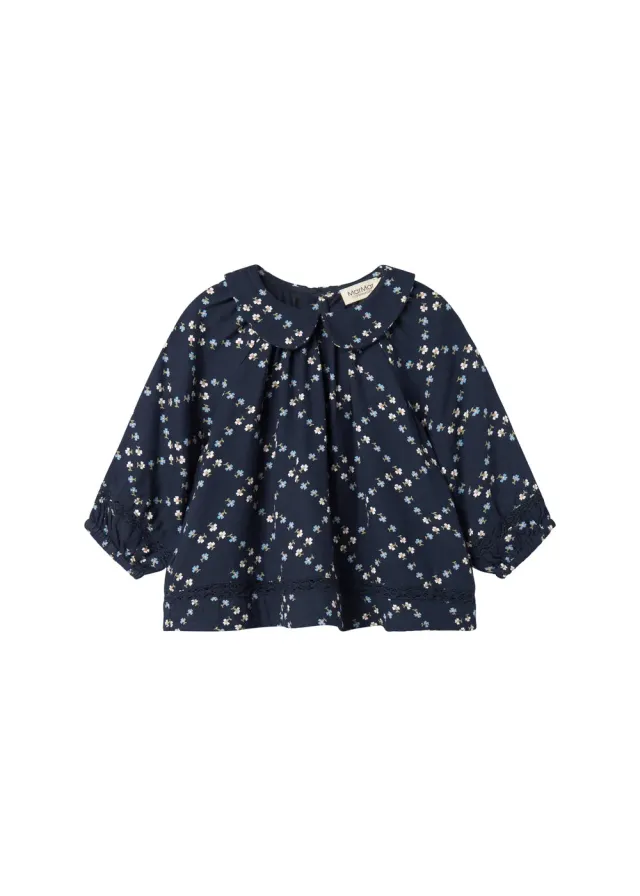 MarMar Tully bluse French Flower blomstret viskose