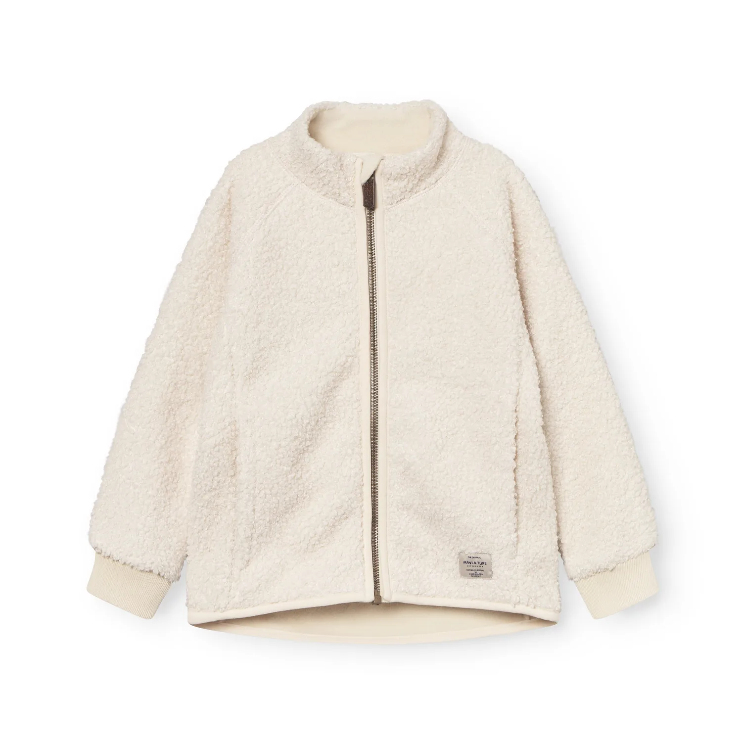 MINI A TURE Matcedric teddyfleece jakke Angora