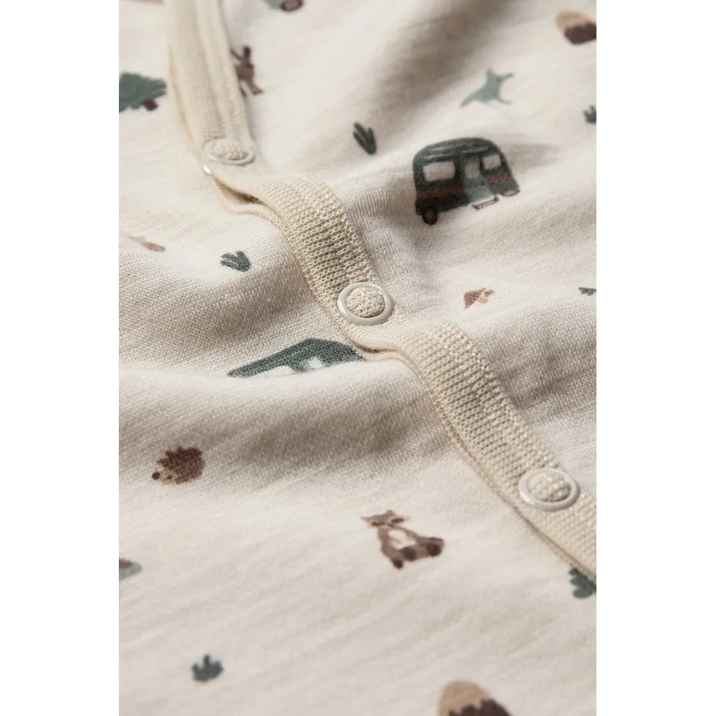 Hust & Claire Mobi Camp natdragt French Oak merino