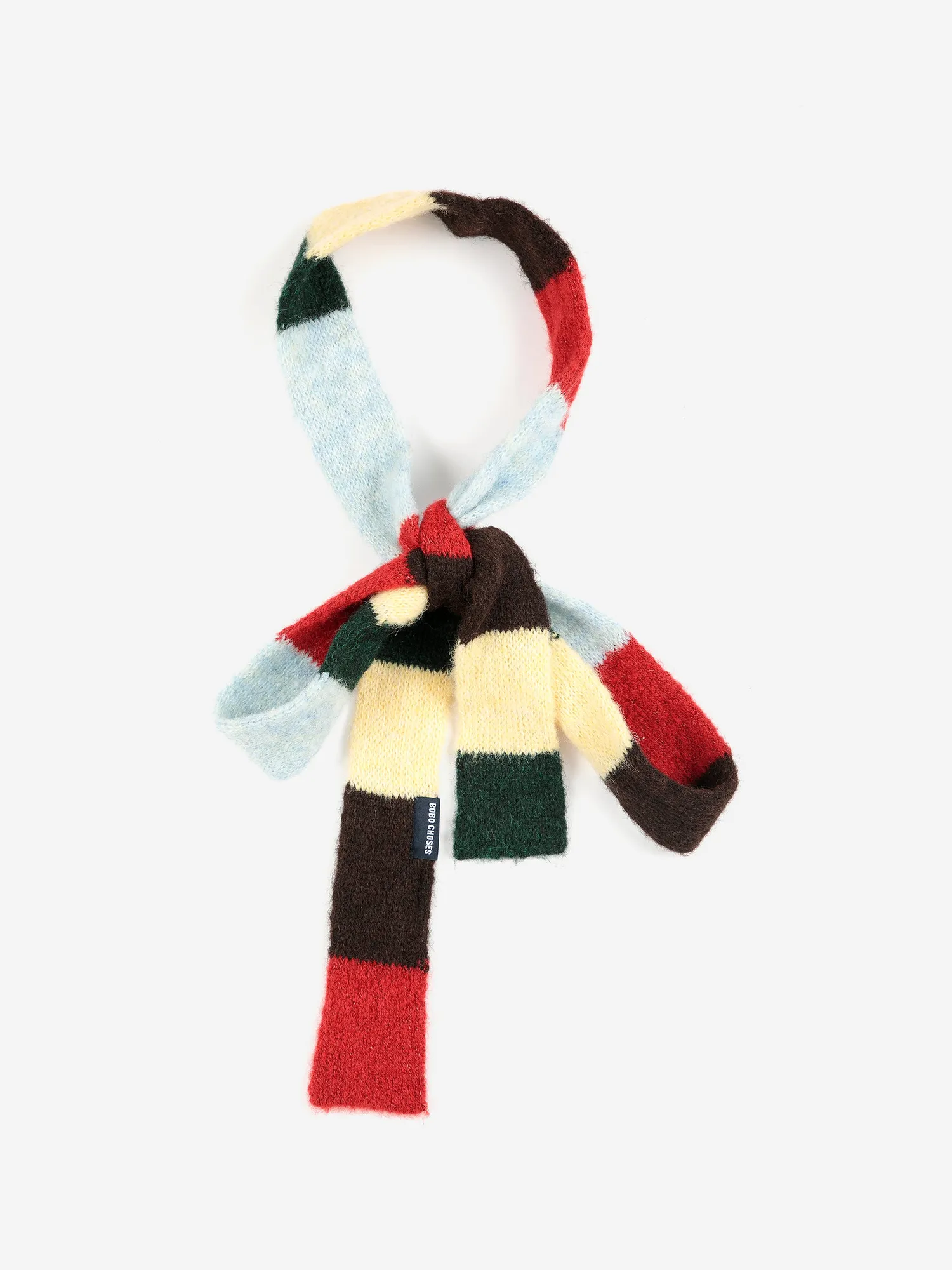 Bobo Choses All About Monsters stribet tørklæde 208 cm