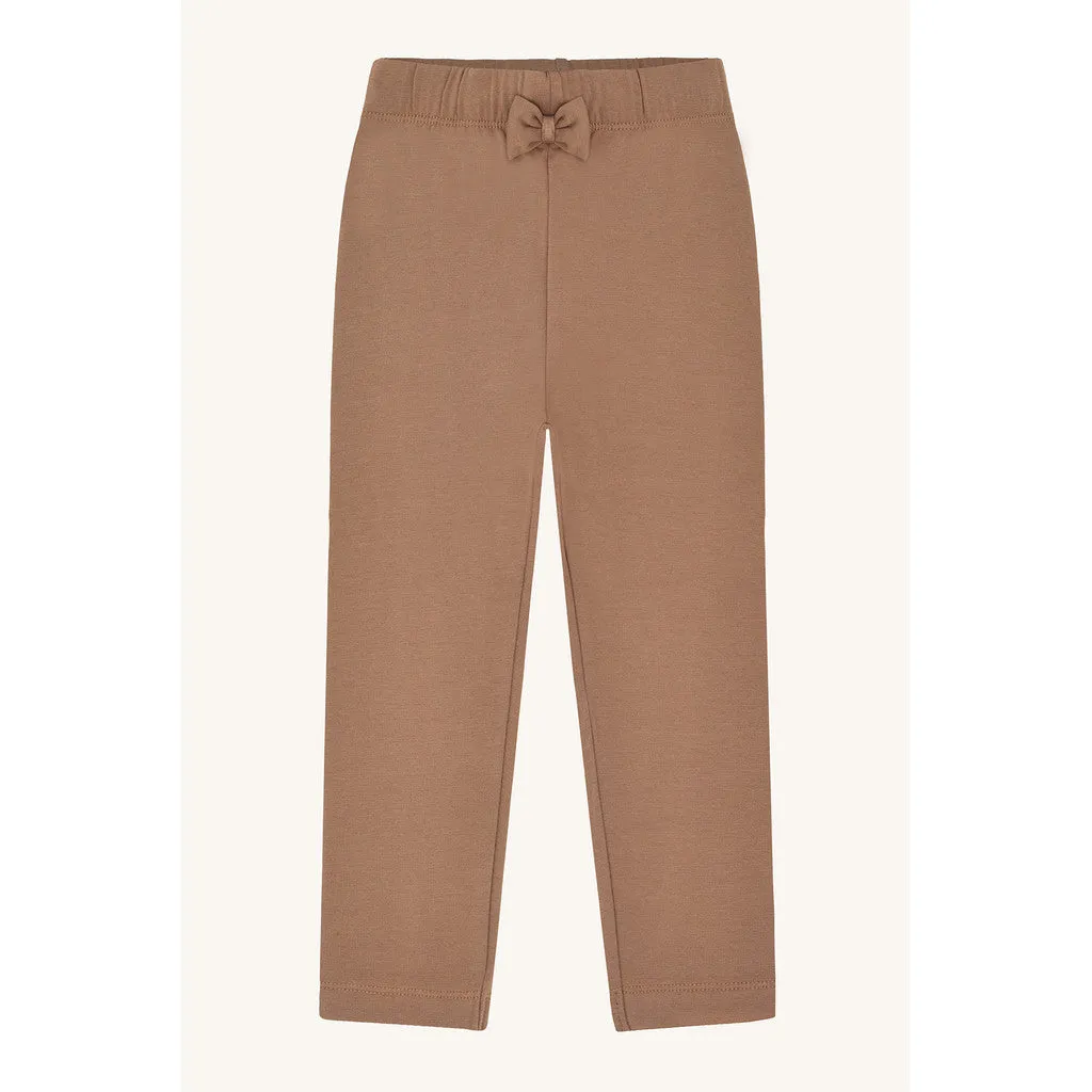 Hust & Claire HCLisa leggings Peacan Pie børstet økologisk