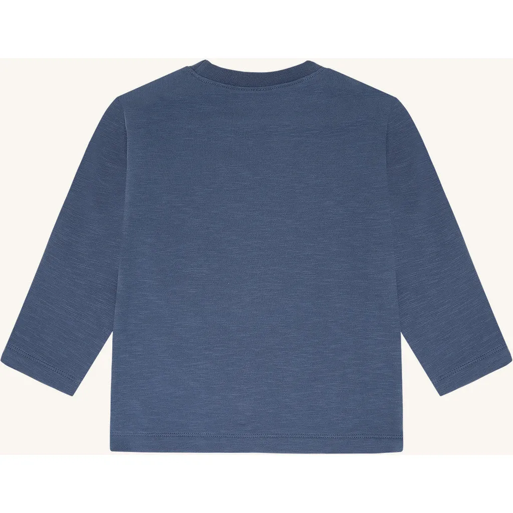 Hust & Claire HCSejer Mixer Truck bluse Vintage Indigo str. 56-128