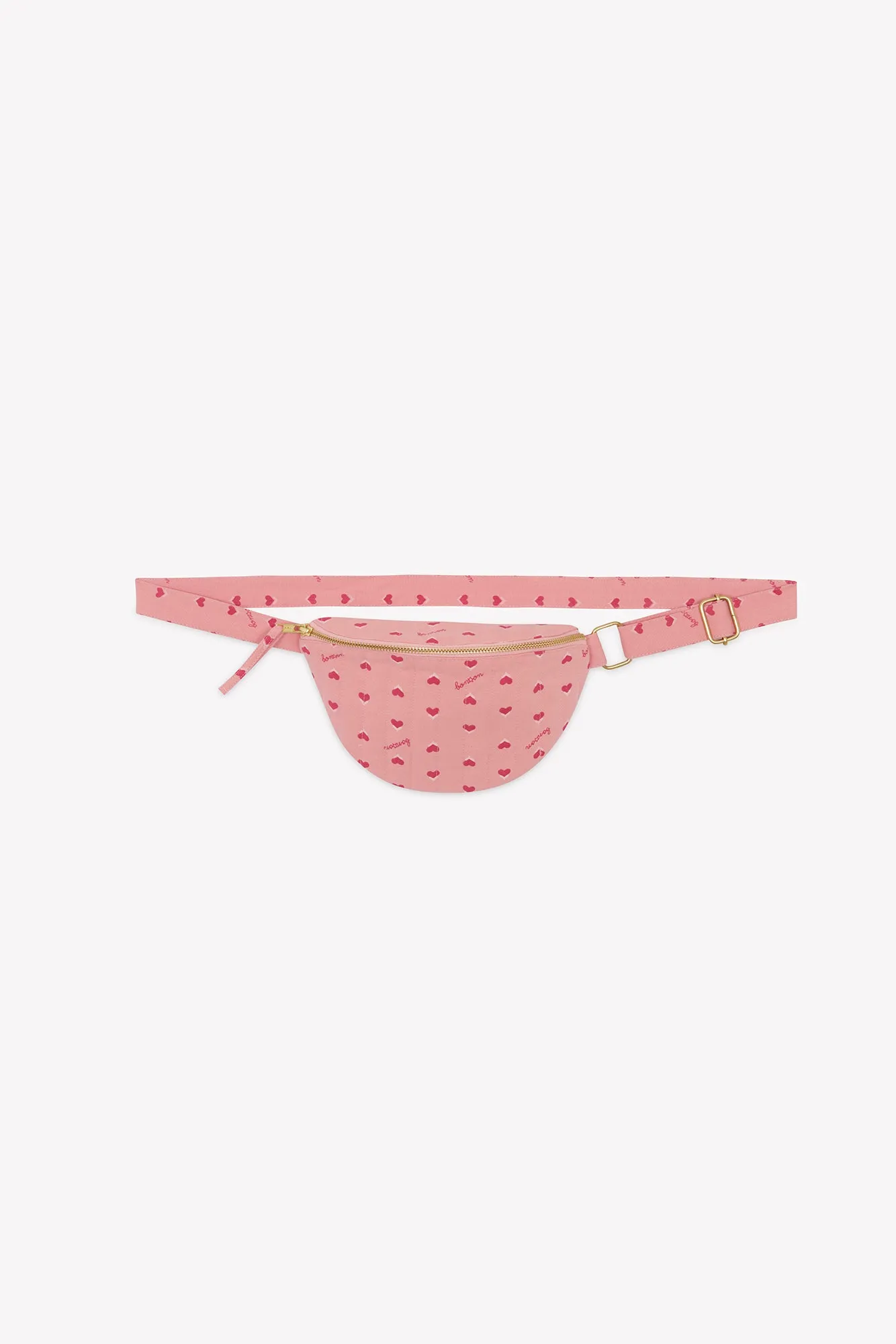 Bonton Blossom bæltetaske hjerter bomuld TU