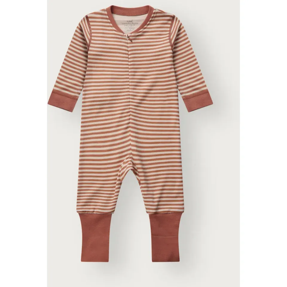 Hust & Claire Manu Silky natdragt Autumn uld bambus