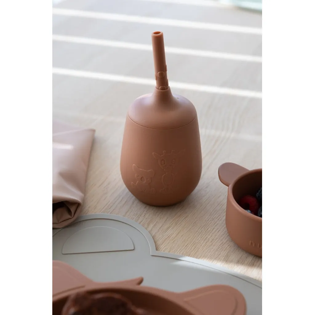 nuuroo Adita kop silikone Caramel Café 230 ml