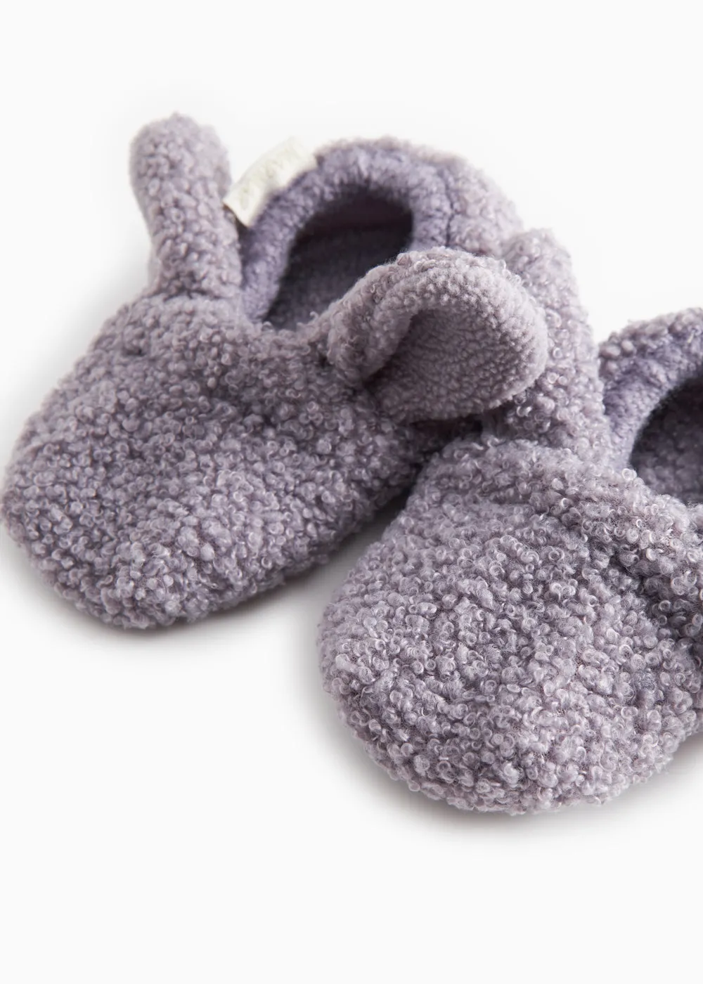 MarMar Abal Lamb teddyfutter Purple Suede med dupper