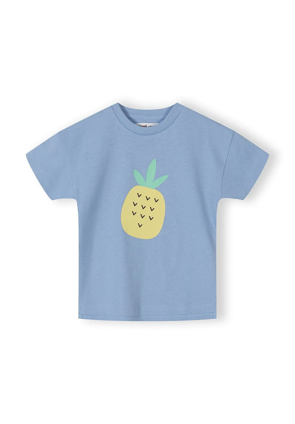 Minoti 44812 t-shirt 5-pak frugtprint piger